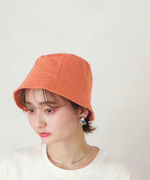 ＊＊SENSE OF PLACE by URBAN RESEARCH / センスオブプレイス バイ アーバンリサーチ キャップ | チューリップハット（ORANGE）