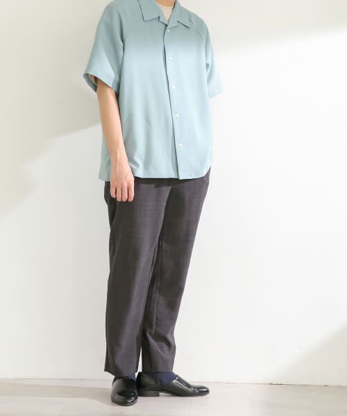 freshservice オープンカラーシャツ Fresh Service (フレッシュサービス) COOLFIBER OPEN COLLAR S/S