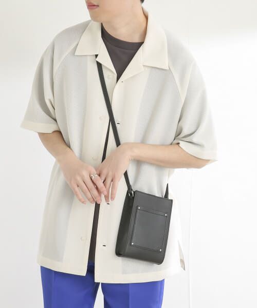 freshservice オープンカラーシャツ Fresh Service (フレッシュサービス) COOLFIBER OPEN COLLAR S/S
