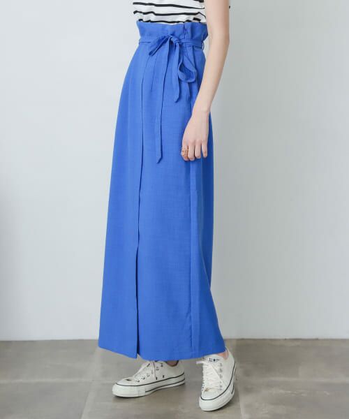 セール】 『XS・TALL展開あり』リネンライクハイウエストラップ