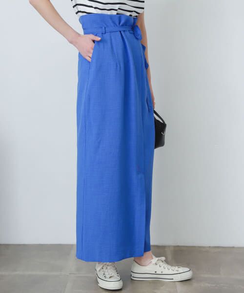 セール】 『XS・TALL展開あり』リネンライクハイウエストラップ