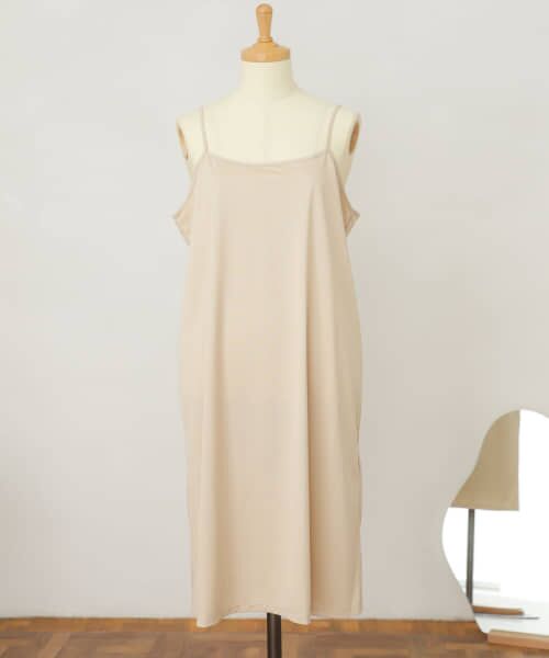 ＊＊SENSE OF PLACE by URBAN RESEARCH / センスオブプレイス バイ アーバンリサーチ その他インナー・ルームウェア | インナーキャミワンピース（BEIGE）