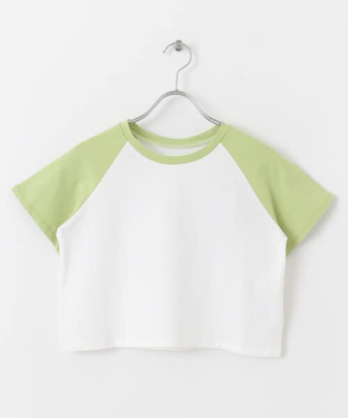 FANTASTICS　ラグランスリーブシャツ おしゃれスタ tシャツ oversize raglan sleeve print long T