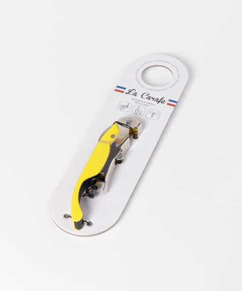 ＊＊SENSE OF PLACE by URBAN RESEARCH / センスオブプレイス バイ アーバンリサーチ キッチンツール | BLOMSTER　LA CARAFE コルクスクリュー（YELLOW）