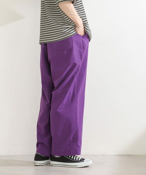 ＊＊SENSE OF PLACE by URBAN RESEARCH / センスオブプレイス バイ アーバンリサーチ その他パンツ | カラーパンツ（PURPLE）
