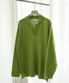 『ユニセックス』レースアミニットポロシャツ