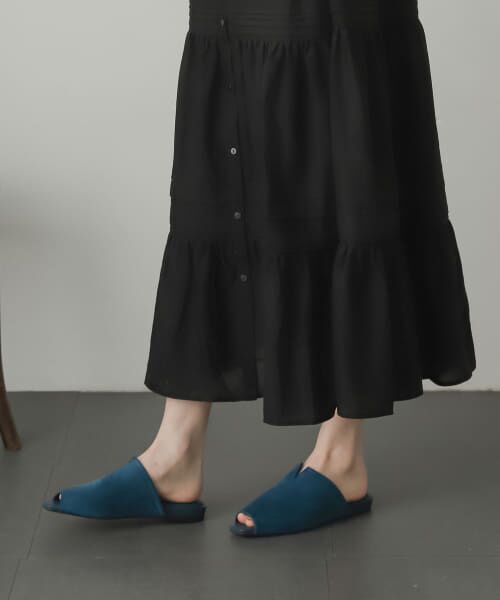 ＊＊SENSE OF PLACE by URBAN RESEARCH / センスオブプレイス バイ アーバンリサーチ サンダル | スリットサンダル（BLUE）