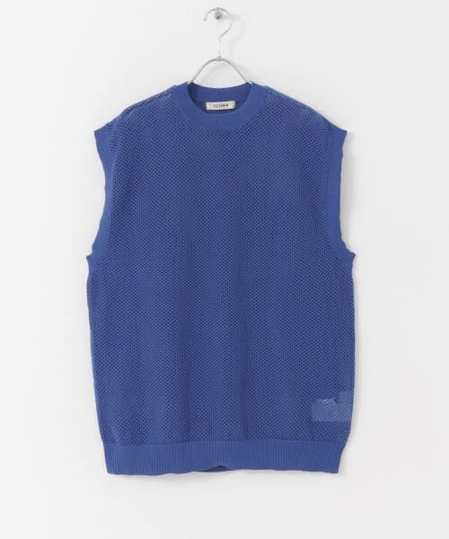HEINERS ニットベスト セール】 カラフルメッシュニットベスト （ニット・セーター