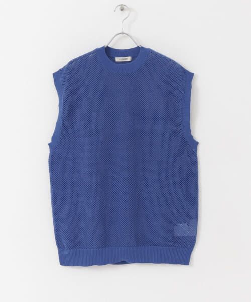OY spring collection 24 ベスト セール】 カラフルメッシュニットベスト （ニット・セーター