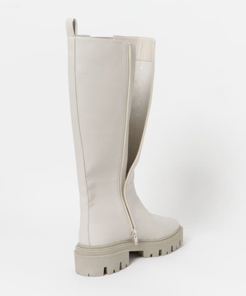 セール】 トラックソールサイドゴアロングブーツ （ブーツ