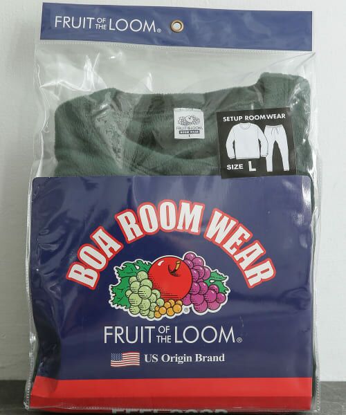 ＊＊SENSE OF PLACE by URBAN RESEARCH / センスオブプレイス バイ アーバンリサーチ ルームウェア | FRUIT OF THE LOOM　ルームウェア（GREEN）