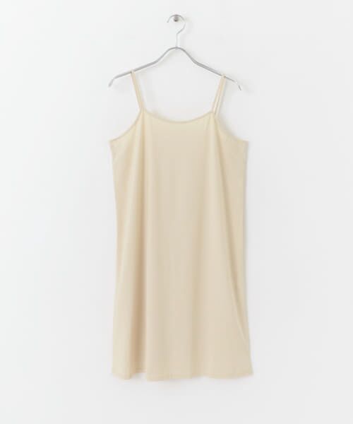 ＊＊SENSE OF PLACE by URBAN RESEARCH / センスオブプレイス バイ アーバンリサーチ その他インナー・ルームウェア | インナーキャミワンピース（BEIGE）