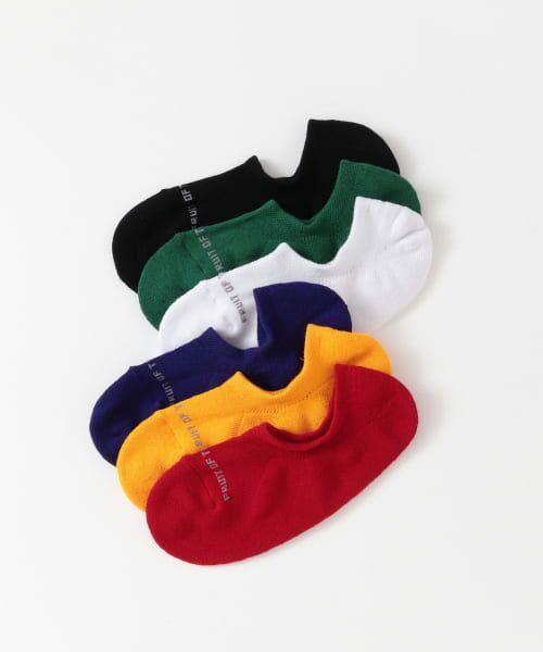 ＊＊SENSE OF PLACE by URBAN RESEARCH / センスオブプレイス バイ アーバンリサーチ ソックス | FRUIT OF THE LOOM 6PソックスA（ASSORT）