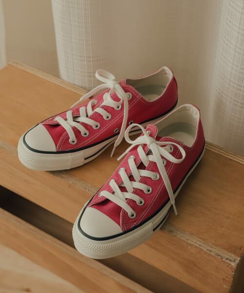 ＊＊SENSE OF PLACE by URBAN RESEARCH / センスオブプレイス バイ アーバンリサーチ スニーカー | CONVERSE　ALL STAR (R) OX（PINK）