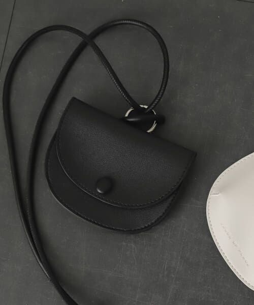 ＊＊SENSE OF PLACE by URBAN RESEARCH / センスオブプレイス バイ アーバンリサーチ ショルダーバッグ | ミニフラップショルダーバッグ（BLACK）