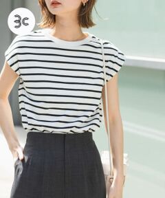 オーガニックコットンフレンチスリーブTシャツ