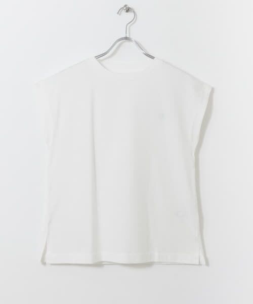 セール】 オーガニックコットンフレンチスリーブTシャツ （T