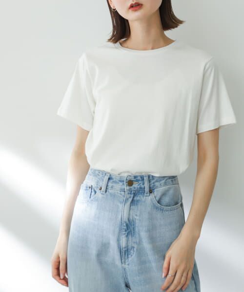 セール】 コットンクルーネックTシャツ(半袖) （Tシャツ