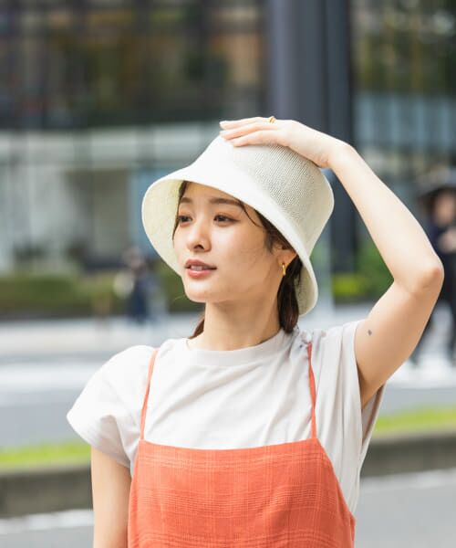 ＊＊SENSE OF PLACE by URBAN RESEARCH / センスオブプレイス バイ アーバンリサーチ ハット | サーモバケットハット（IVORY）