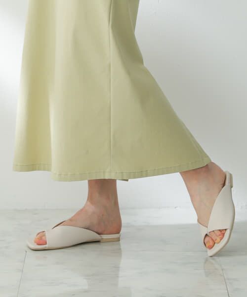 ＊＊SENSE OF PLACE by URBAN RESEARCH / センスオブプレイス バイ アーバンリサーチ サンダル | カバートングサンダル（IVORY）