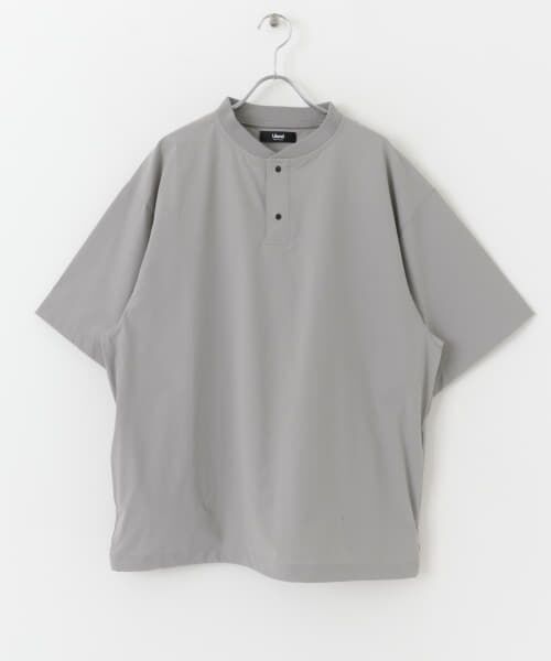 ユニセックス』Uiscel 4WAYストレッチヘンリーネックプル