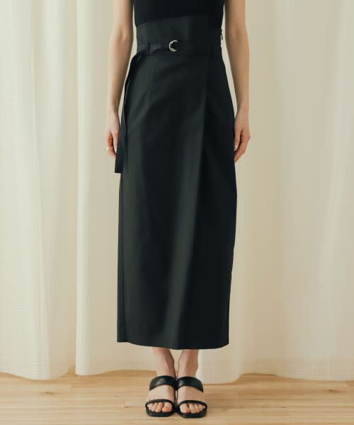 Resurrection 青　ハイウェストスカート　Lサイズ フロントZIPタイトデニムスカート|HYSTERIC GLAMOUR WOMEN