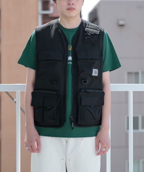 carhartt wip elmwood vest ブラック　ナイロンベスト carhartt wip elmwood vest ブラック ナイロンベスト Carhartt