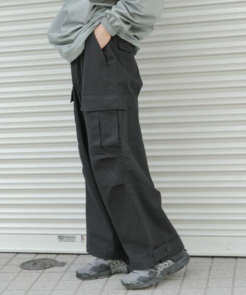 セール】 ウォッシュドカーゴワイドパンツ （その他パンツ
