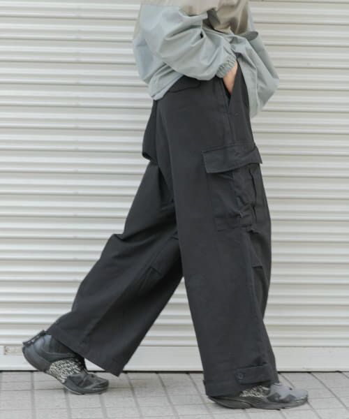 セール】 ウォッシュドカーゴワイドパンツ （その他パンツ