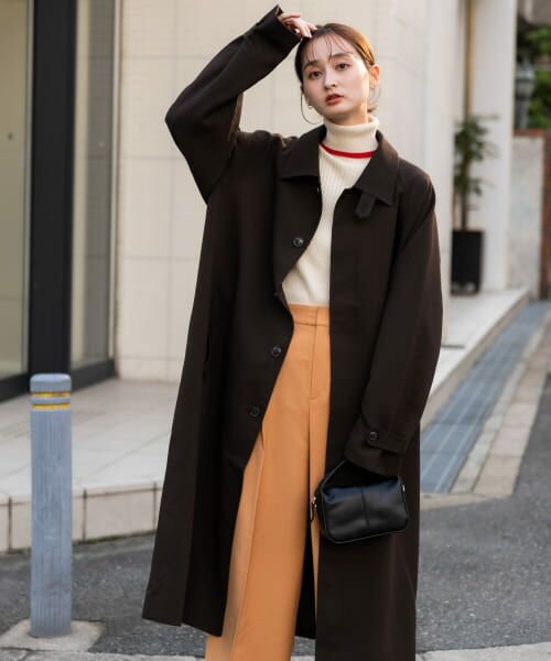 新品‼︎ アーバンリサーチ　バルマカンコート　レディース　メンズ　ユニセックス SENSE OF PLACE by URBAN RESEARCH ステンカラーコート コート