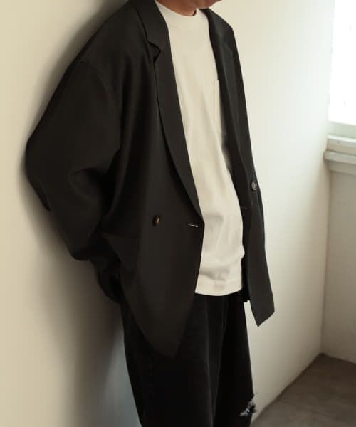 【新品未使用タグ付き】アーバンリサーチ REDA高級ジャケット　春夏 セール】『セットアップ対応』WIDE DAD OCTA JACKET（その他