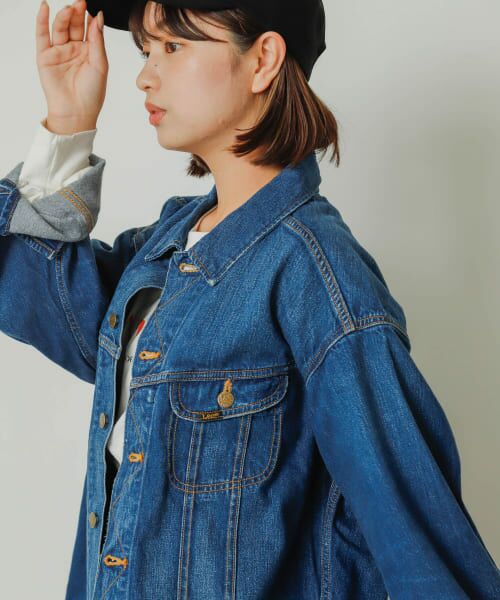 ★新品未使用タグ付き★FRAMeWORK　LEE/別注　ジャケット　Gジャン Lee リー レディース Gジャン STANDARD WARDROBE ライダース