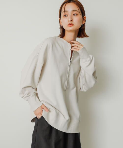 M470 別注　champion × SENSE OF PLACE ハーフジップ セール】『別注』Champion×SENSE OF PLACE ハーフジップトップ