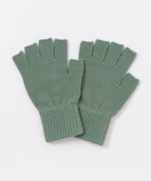 ＊＊SENSE OF PLACE by URBAN RESEARCH / センスオブプレイス バイ アーバンリサーチ 手袋 | フィンガーレスグローブ（GREEN）