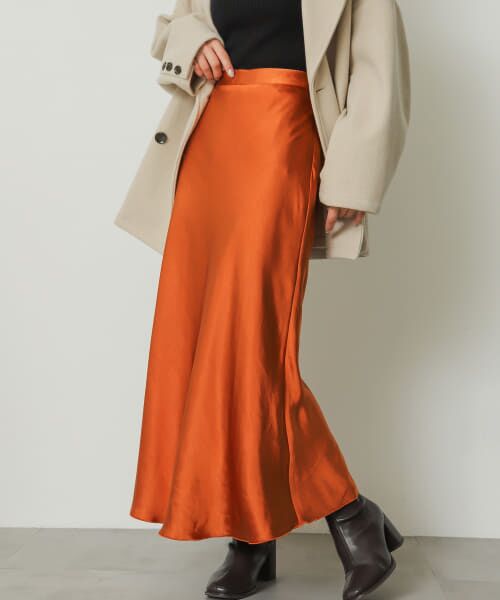 セール】 サテンナロースカート （スカート）｜＊＊SENSE OF PLACE by