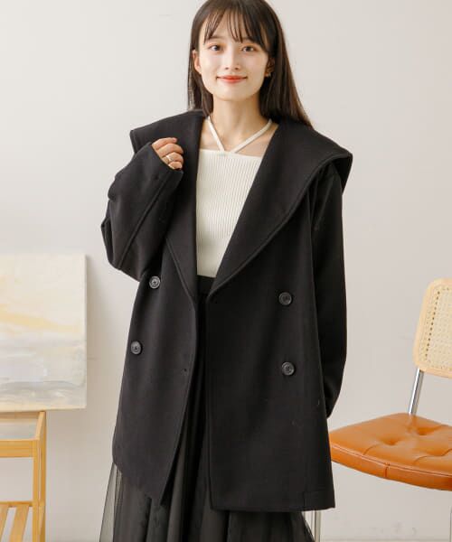 【美品】SENSE OF PLACEコート セール】 2WAYトレンチコート （トレンチコート）｜＊＊SENSE OF
