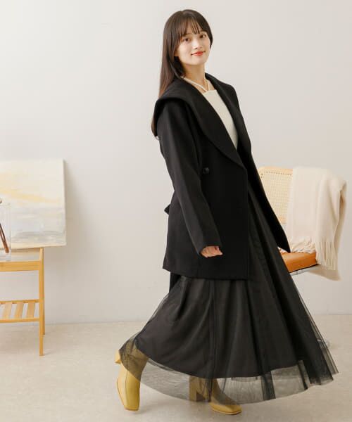 crewre ビッグカラーミディコート crewre online shop / ビッグカラーミディコート