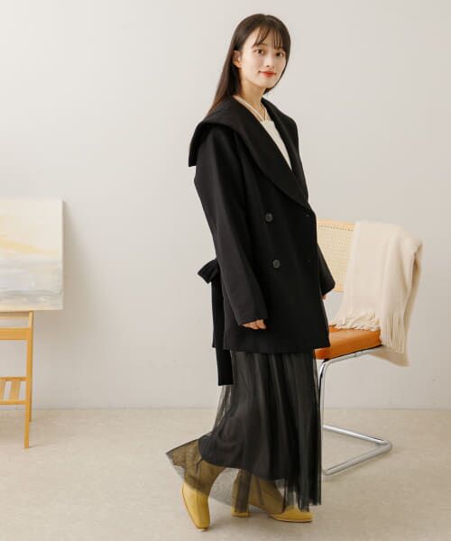 【美品】SENSE OF PLACEコート セール】 2WAYトレンチコート （トレンチコート）｜＊＊SENSE OF