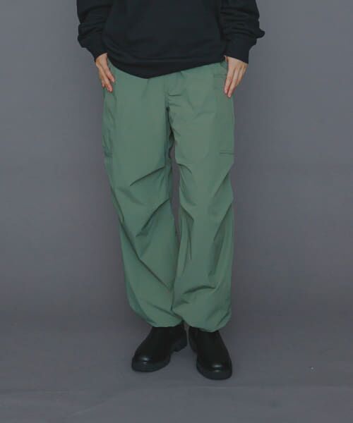 ＊＊SENSE OF PLACE by URBAN RESEARCH / センスオブプレイス バイ アーバンリサーチ その他パンツ | 『ユニセックス』Uiscel　4WAYストレッチカーゴパンツ B（OLIVE）