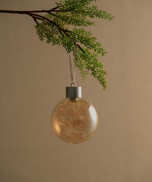 ＊＊SENSE OF PLACE by URBAN RESEARCH / センスオブプレイス バイ アーバンリサーチ インテリア・インテリア雑貨 | BLOMSTER　HPファイバーオーナメント107798（GOLD）