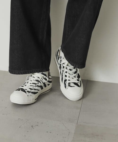 chao プロフ必読(^o^)/ WEB限定』CONVERSE ALLSTAR ZEBRAFUR （スニーカー）｜＊＊SENSE