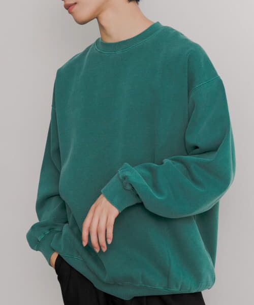 【未使用】スウェットシャツ A'GEM/9 × .kom 『ACOVER/オコボ』 Dreaming Raglan Sweats