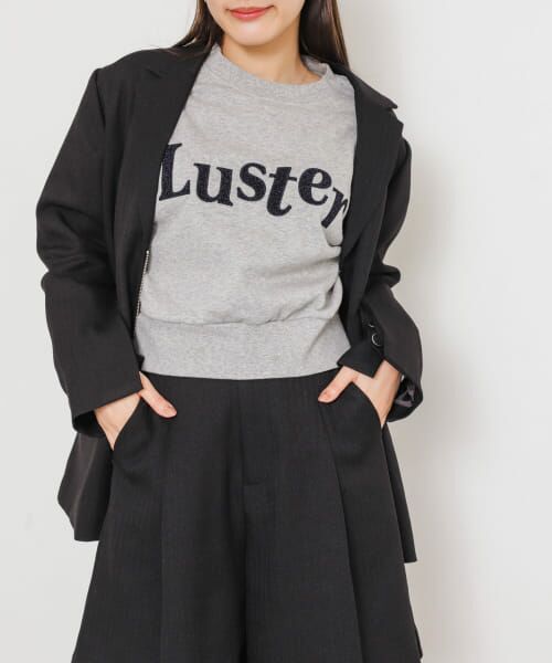 ＊＊SENSE OF PLACE by URBAN RESEARCH / センスオブプレイス バイ アーバンリサーチ スウェット | ラメシシュウグラフィックスウェット（GRAPHIC-C）