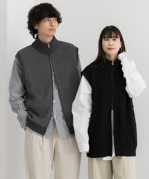 セール】 『ユニセックス』ドライバーズニットベスト （ベスト