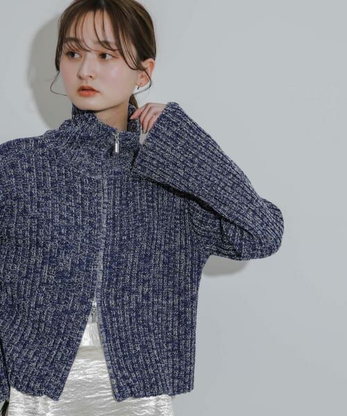 新品❤️アルチビオ❤️ジップアップセーター ジップアップセーター メンズ ダブルジップ ジップアップ