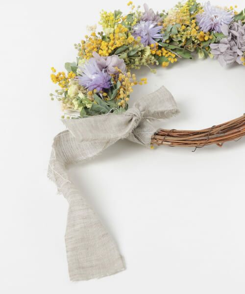 WEB限定』BLOMSTER mimosa Wreath （インテリア・インテリア雑貨