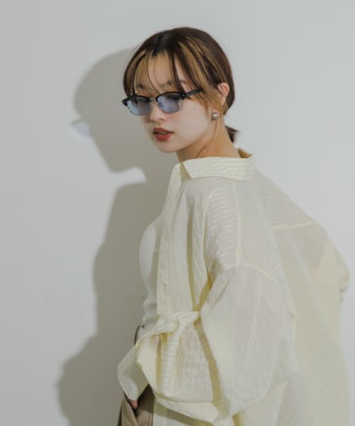 ＊＊SENSE OF PLACE by URBAN RESEARCH / センスオブプレイス バイ アーバンリサーチ サングラス・メガネ | 『ユニセックス』サーモントサングラス（BLUE）