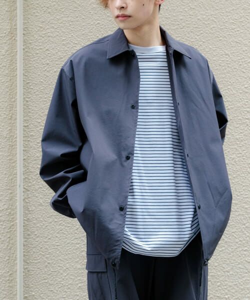 SENSE OF PLACE◆コーチジャケット/ジャケット/L/ナイロン/BLK SENSE OF PLACE by URBAN RESEARCH（ナイロンジャケット）のフリマ