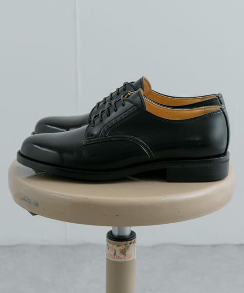 ＊＊SENSE OF PLACE by URBAN RESEARCH / センスオブプレイス バイ アーバンリサーチ シューズ | HARUTA　プレーンレースアップシューズ（BLACK）