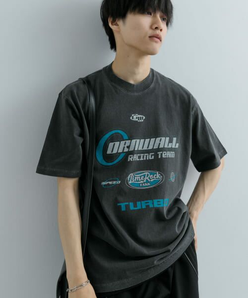 セール】 フェードロゴグラフィックTシャツ(5分袖) （Tシャツ